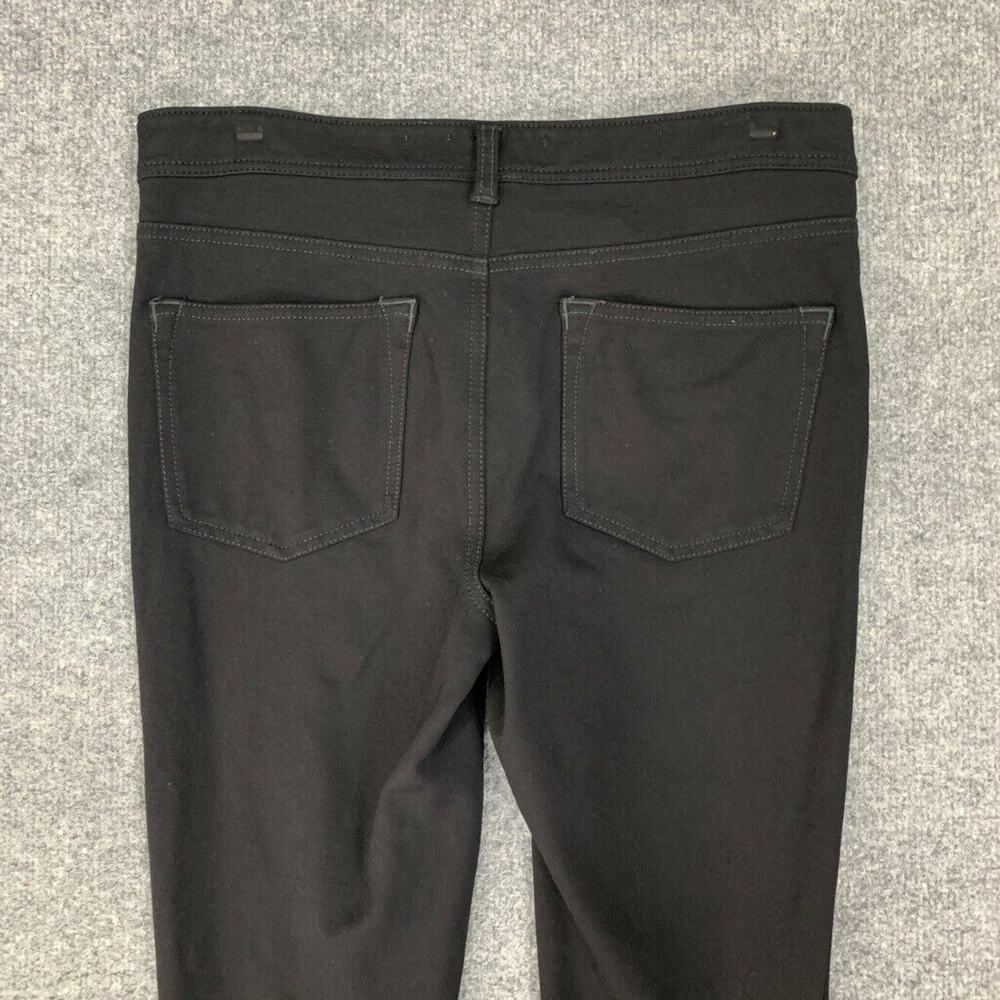 Pilcro Jeans Womens 30 Black Skinny Serif Cropped Stretchy Mid Rise 5 Pockets - Picture 11 of 13